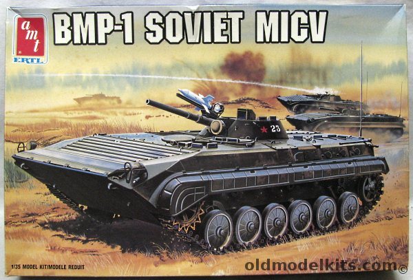 AMT 1/35 BMP-1 Soviet MICV - USSR or Finnish Army, 8678 plastic model kit